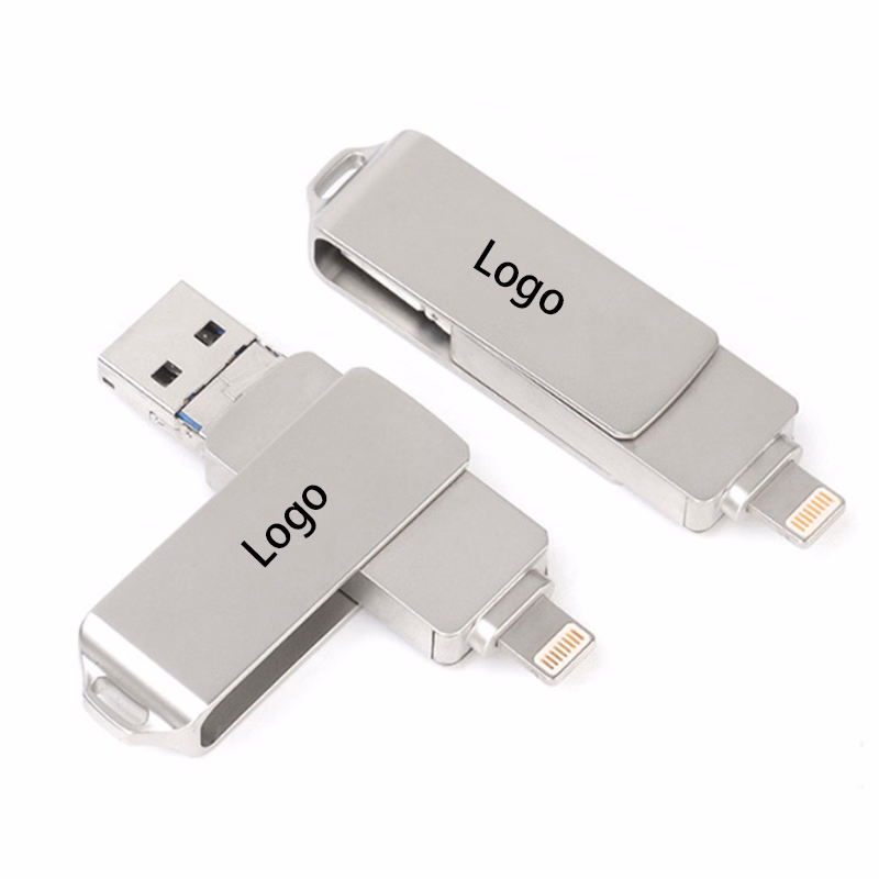 3 in 1 Metal Flash Drive