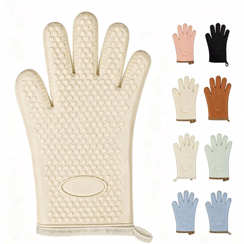 Thick Silicone Heat-Resistant Gloves