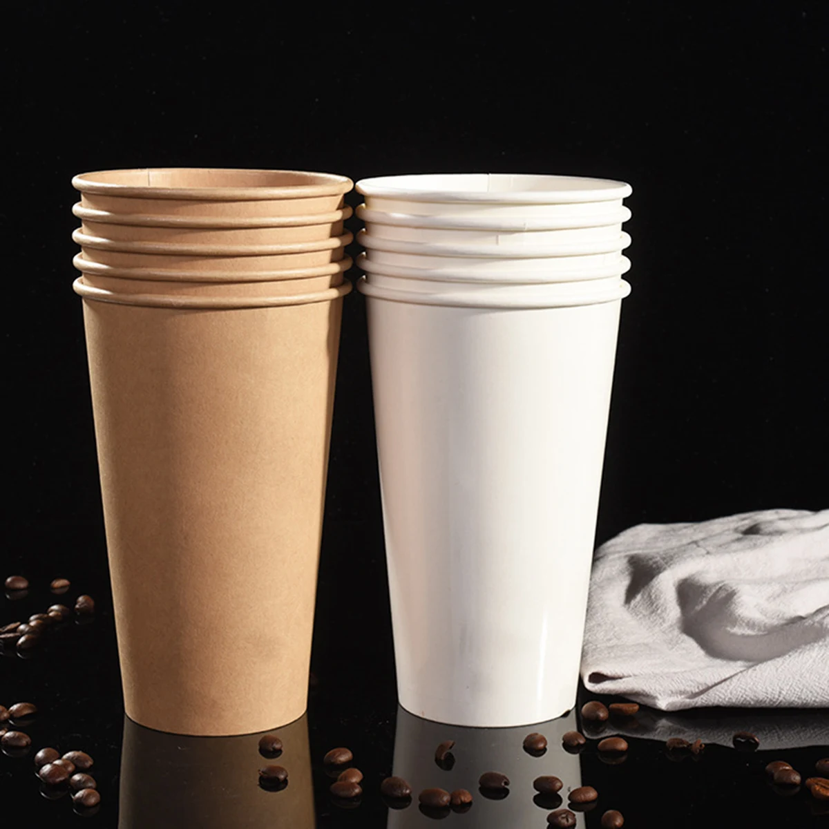 16Oz Disposable Coffee Cups With Lid 1