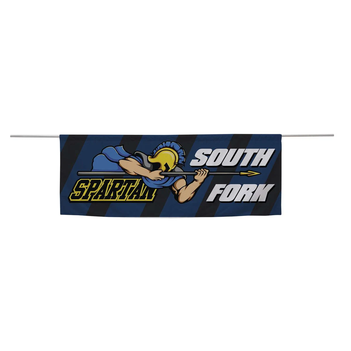 3' x 8' Parade Banner Straight Bottom Kit 1