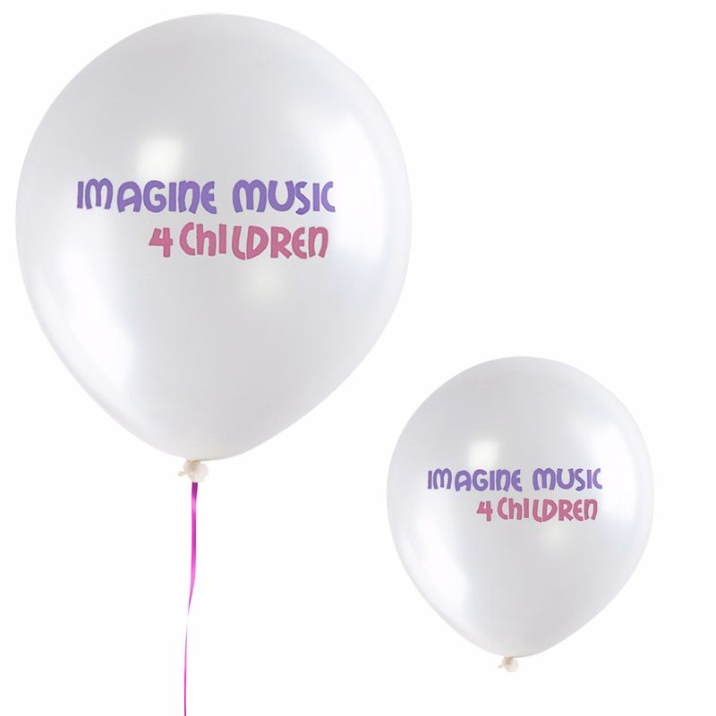 9" Standard Latex Balloon (2 Color Imprint)