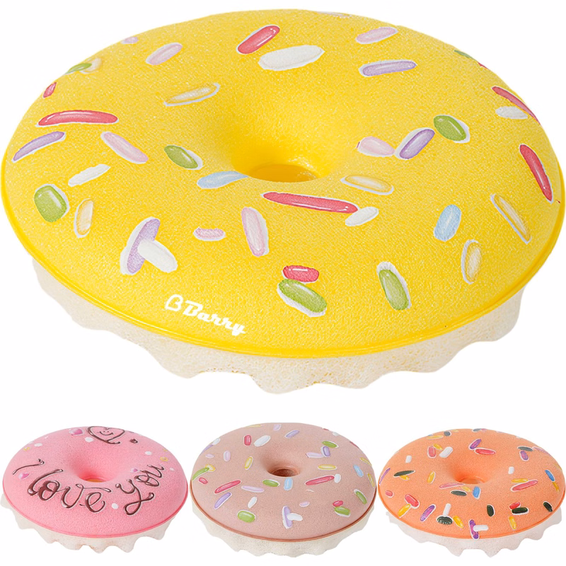 Donut-Shaped Dishes Sponge Scrubber
