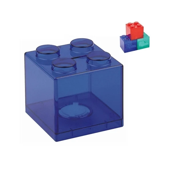 Translucent Stack Coin Bank/Lego Money or Savings Bank 1