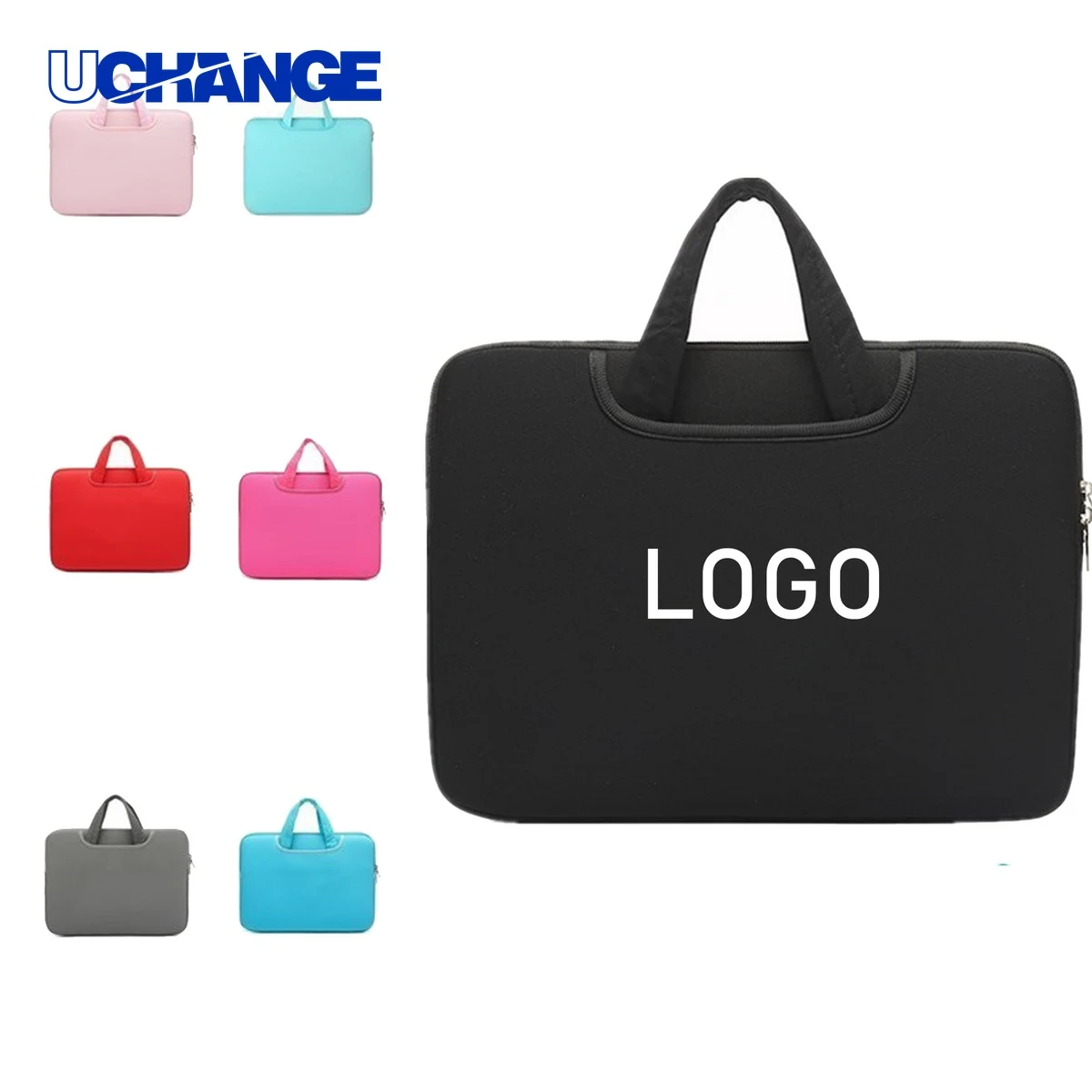 Custom 14-Inch Laptop Sleeve with Hidden Handles 1
