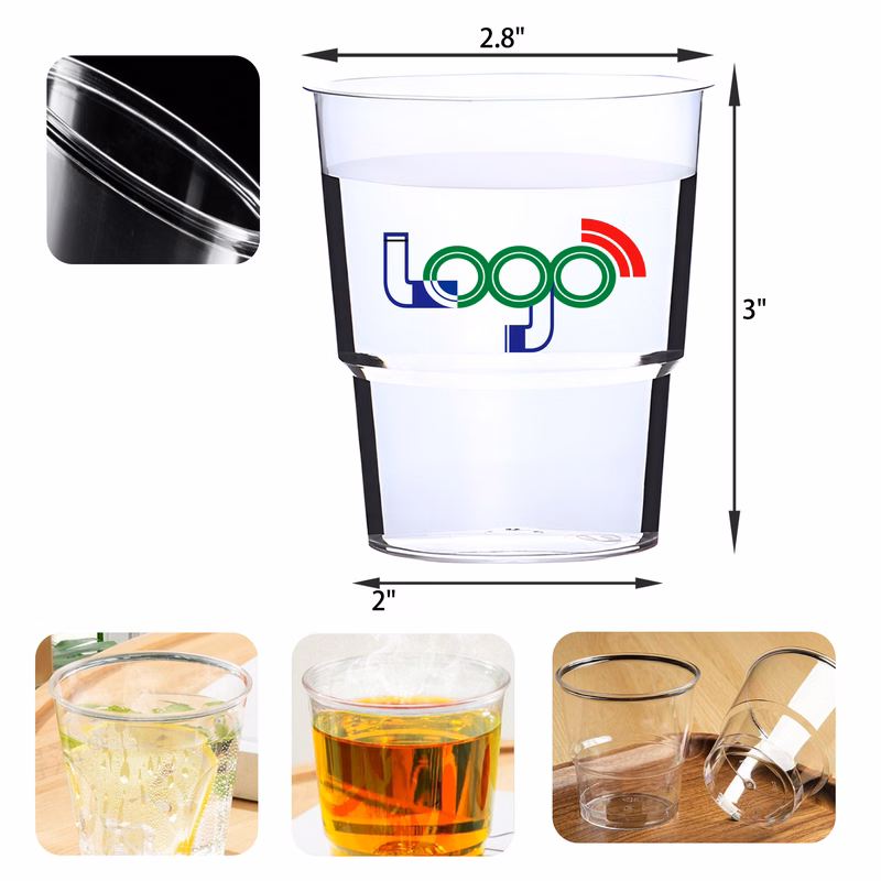 6 OZ Clear Disposable Plastic Cup