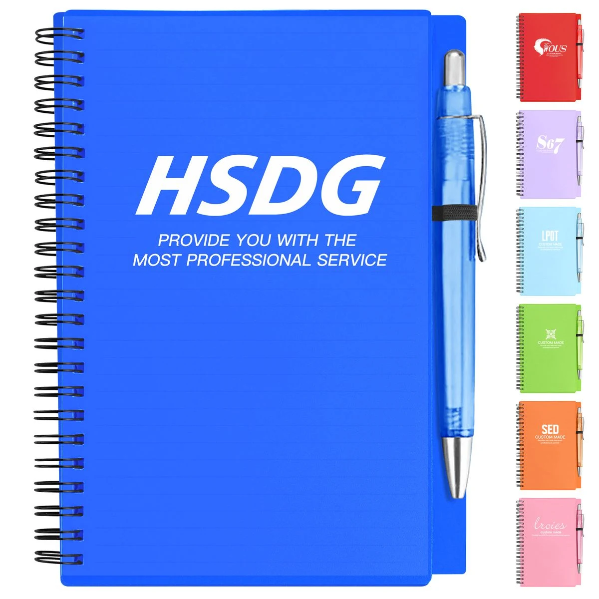 Spiral Notebook with Pen 1