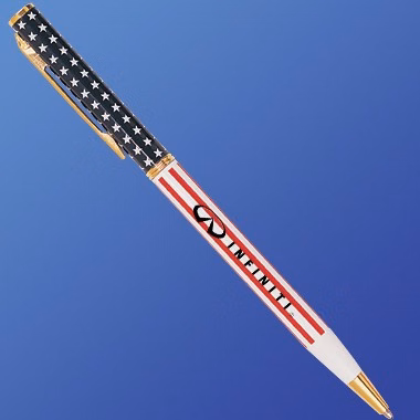 SLIM PATRIOTIC PEN