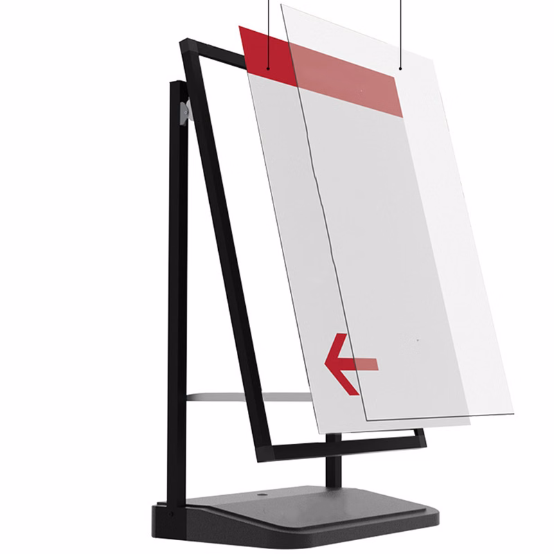Stand Forecourt Sign Windproof