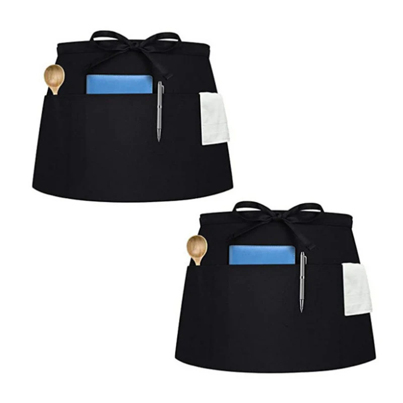 Server Aprons with 3 Pockets 1