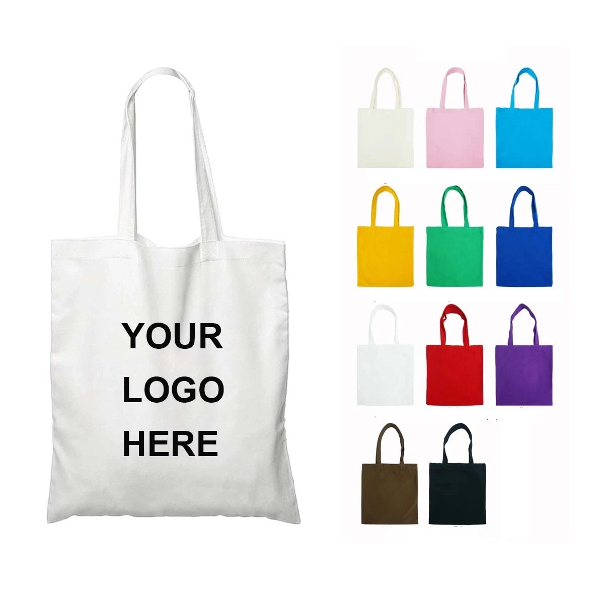 Reusable Cotton Canvas Tote Bag 1