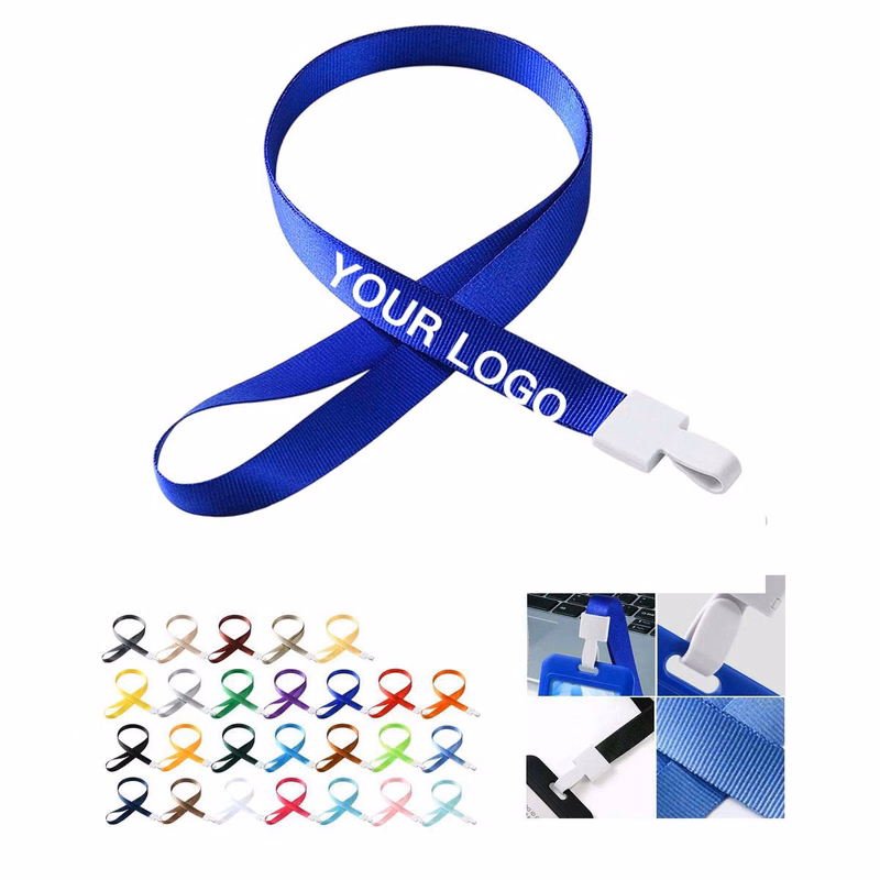 Adjustable Polyester Lanyard for ID Badges