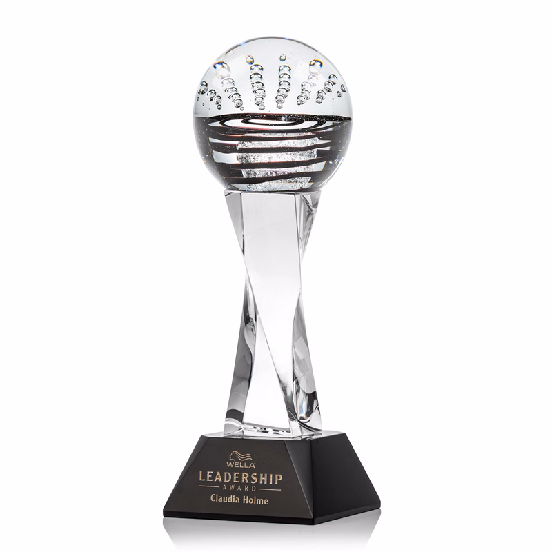 Serenity Award on Langport Base - Black