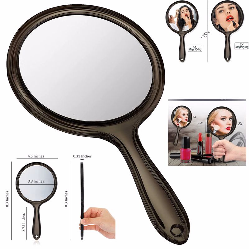Double Sided Handheld Mirror