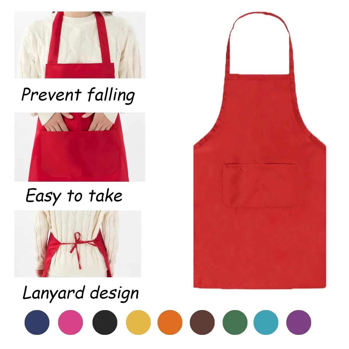 Custom Polyester Kitchen Apron 1