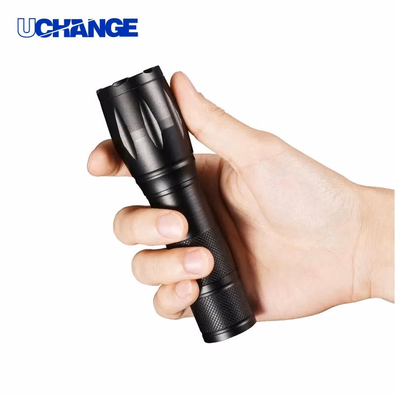 Retractable Zoom Flashlight Tool with Lithium Battery