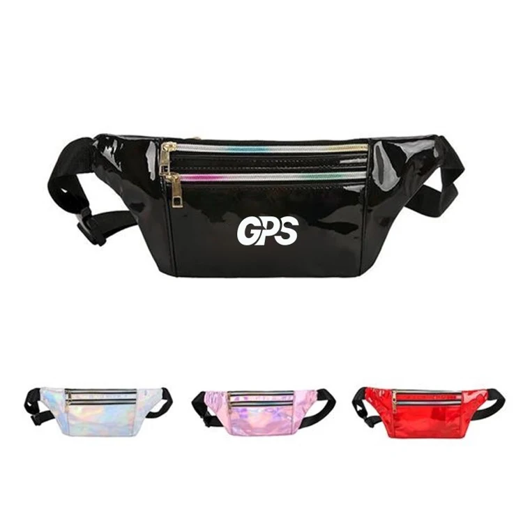 Custom Pvc Holographic Fanny Pack 1