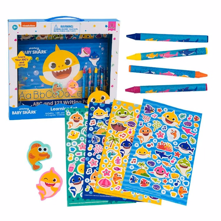 Baby Shark ABC and 123 Learning Sets 40 Piece