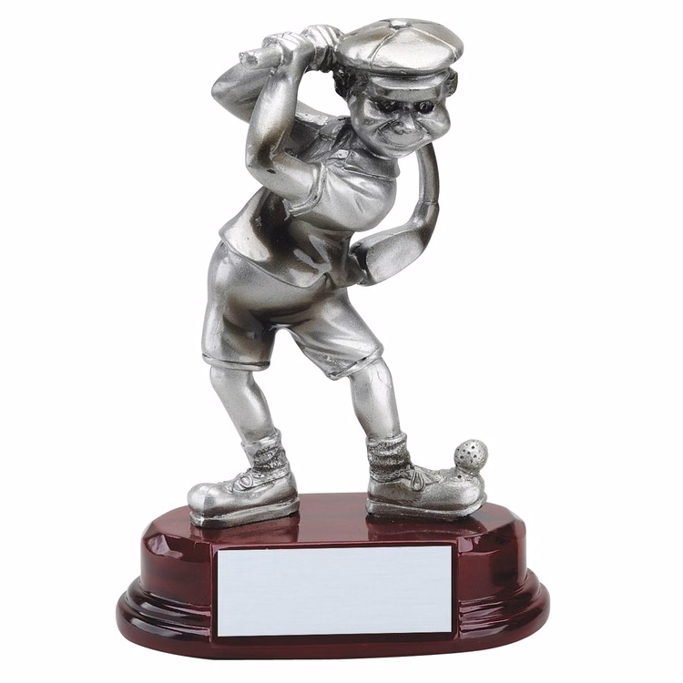 5 1/2" Male Comic Golfer Resin Award