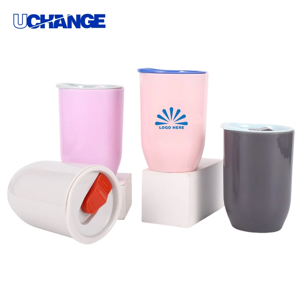 U-Shaped Eggshell Cup Container (12oz) 1