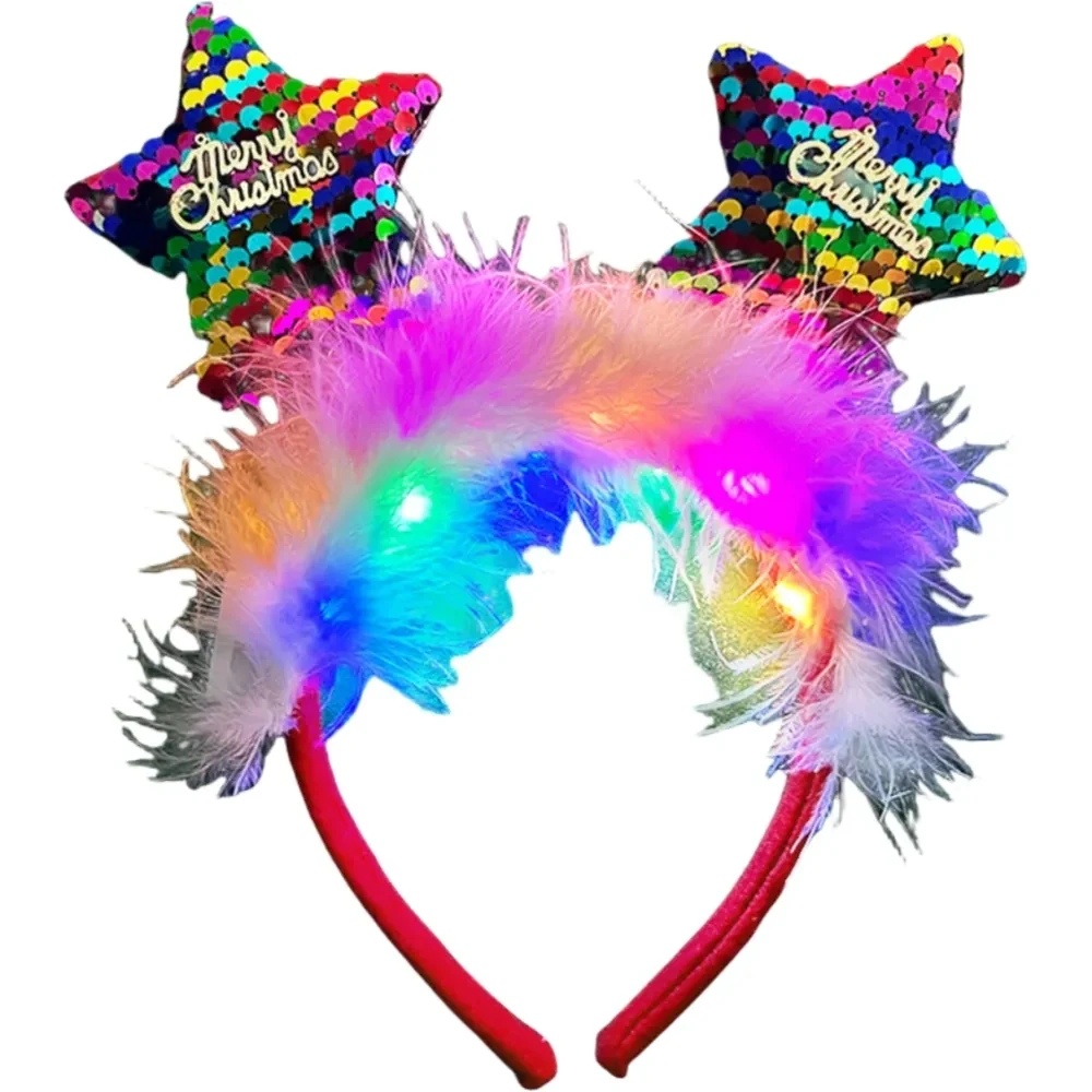 LED Christmas Headband 1