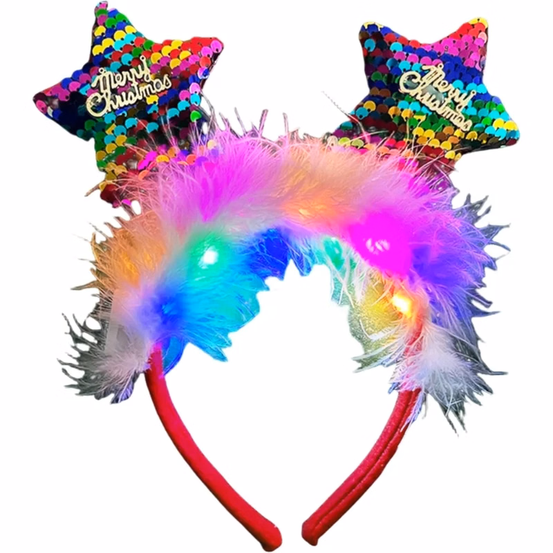 LED Christmas Headband
