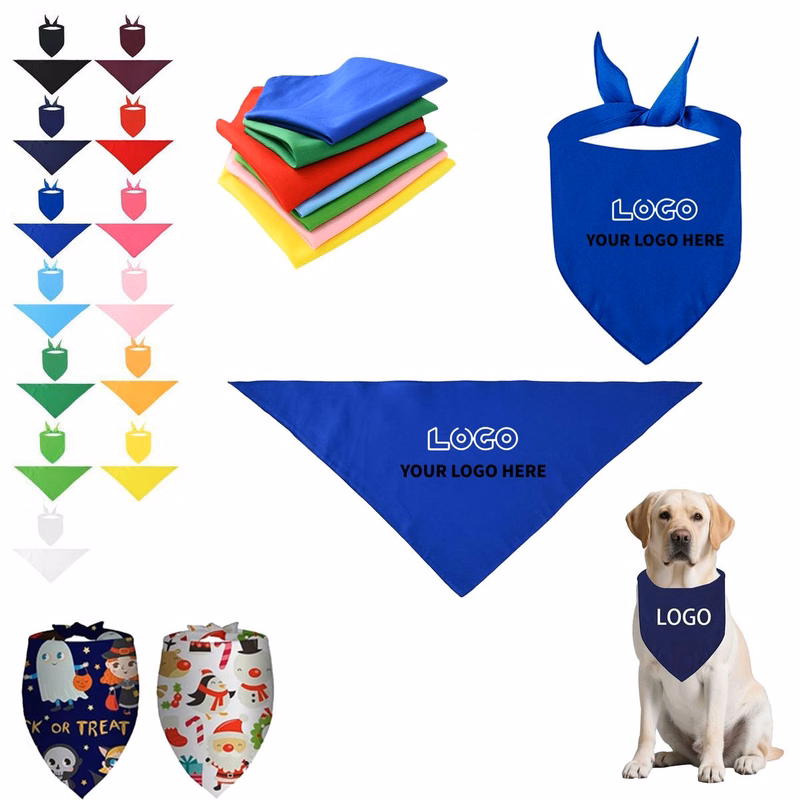 Sublimation Dog Bandana MOQ 50pcs