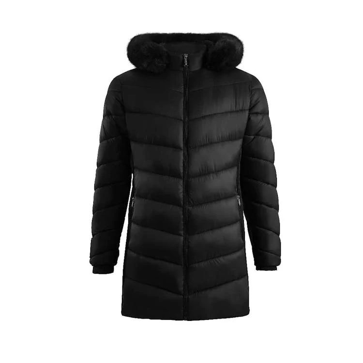 Women's Plus Size Berber Lined Puffer Jackets 1XL-3XL 1