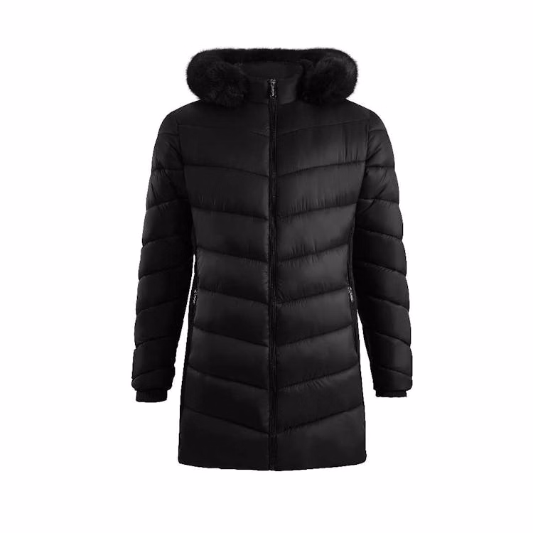 Women's Plus Size Berber Lined Puffer Jackets 1XL-3XL