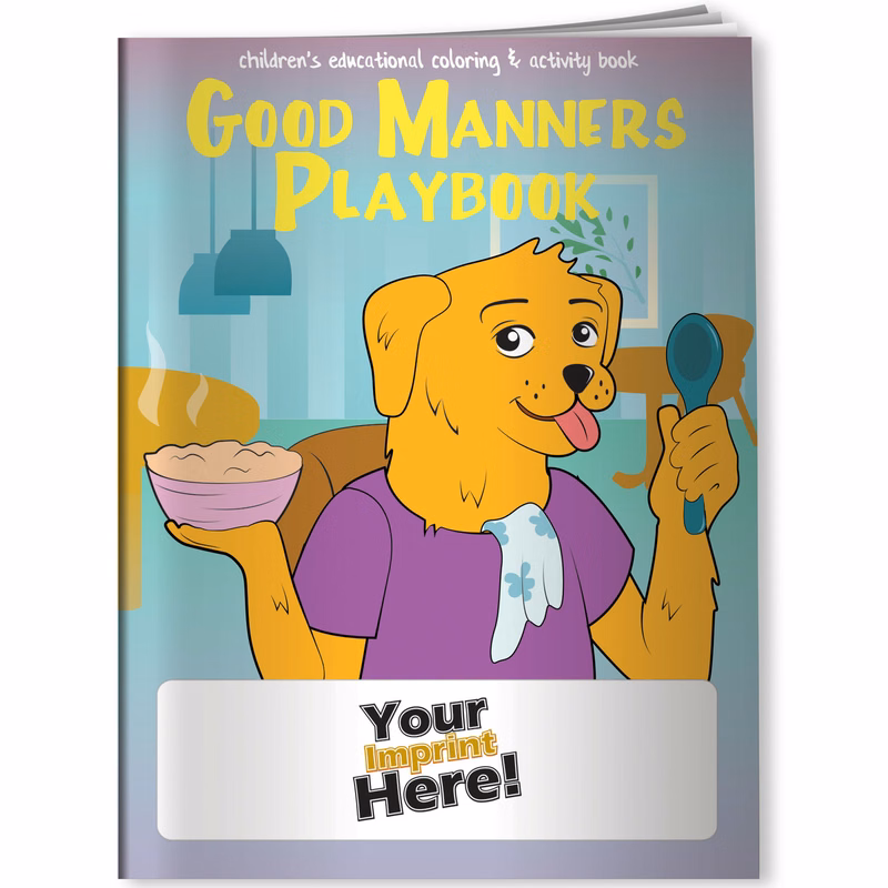 Coloring Book - Good Manners Playbook