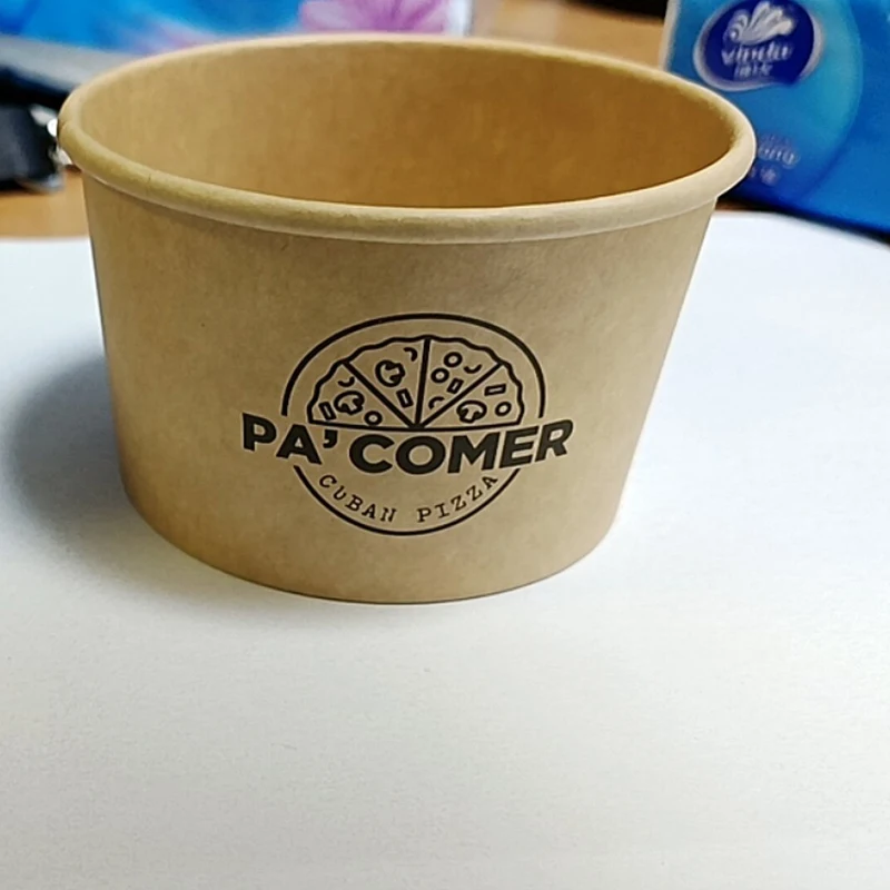 4 oz Ice Cream Kraft Paper Cup / Bowls 1