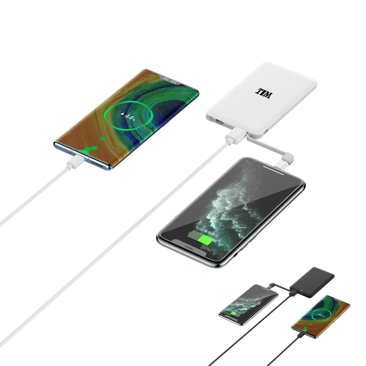 4000mAh Power Bank with Built In Cable 1