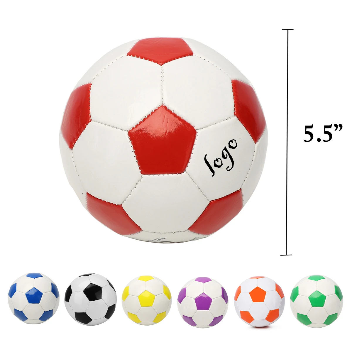 MOQ100 Mini PU Soccer Ball Size 2 For Kids 1