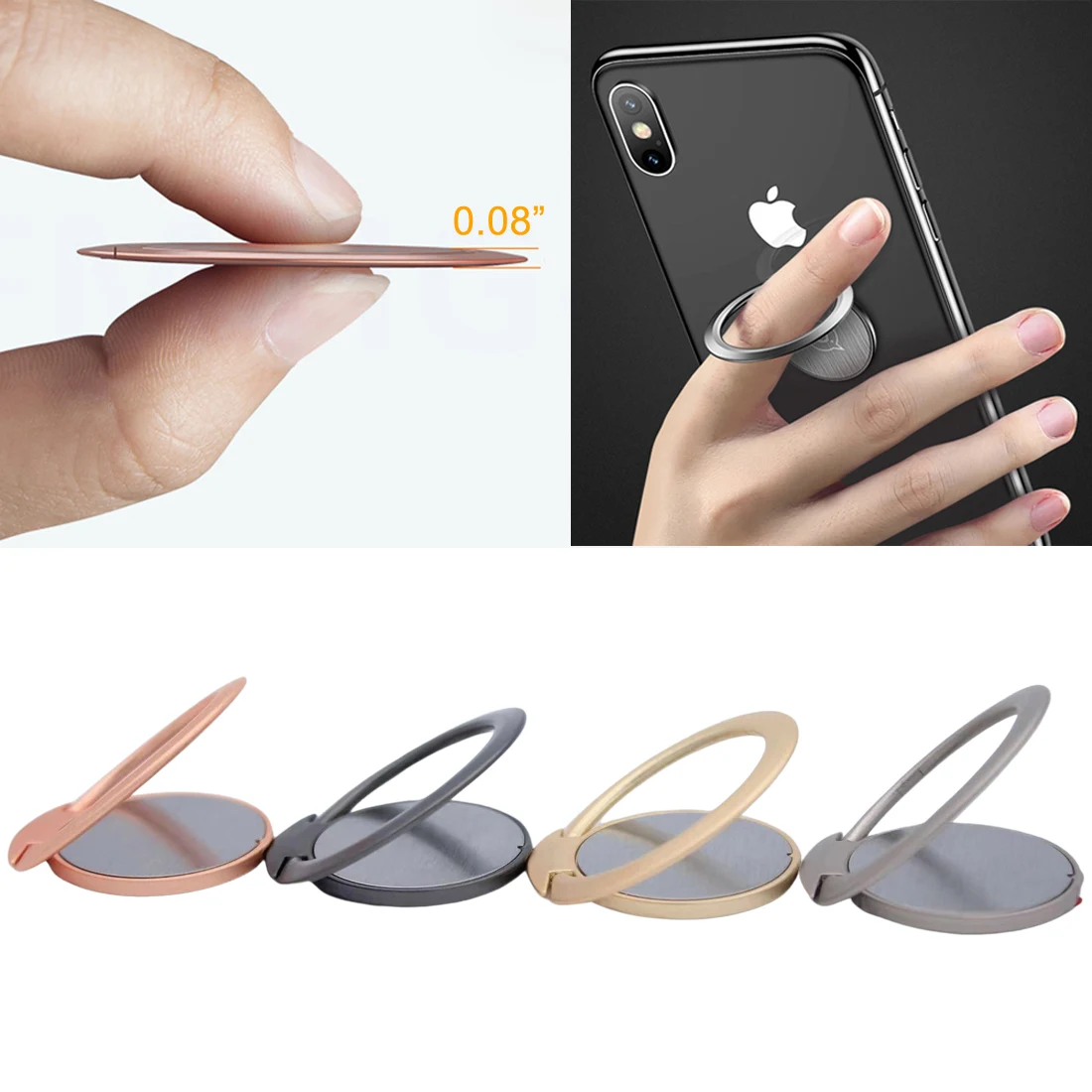 LuxeRing Ultra-Thin Magnetic Phone Ring 1