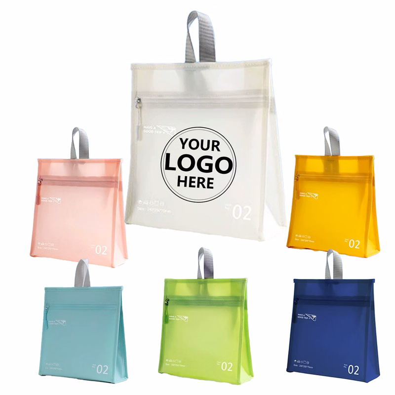 Vertical PVC Toiletry Bag