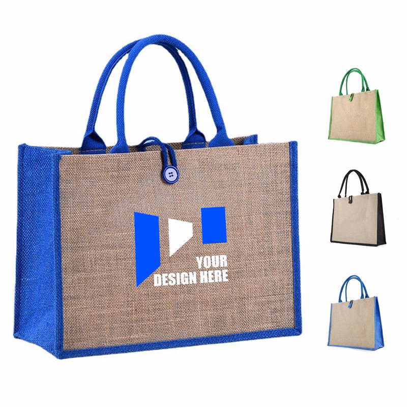 Jute Tote Shopper Bag