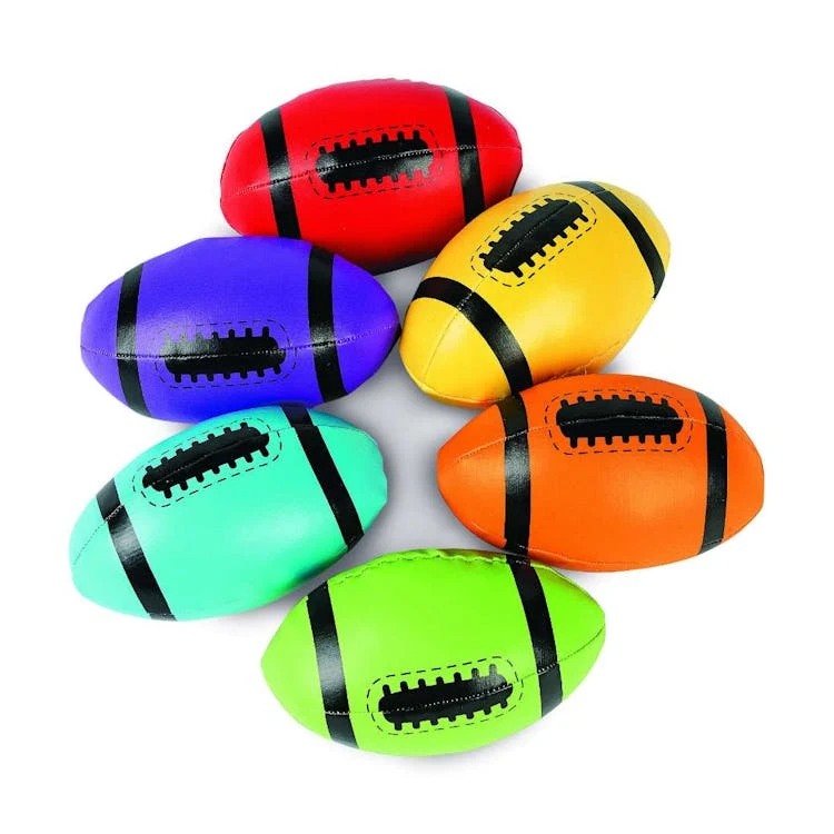 Vinyl Foam-Filled Footballs 4" - Assorted 1