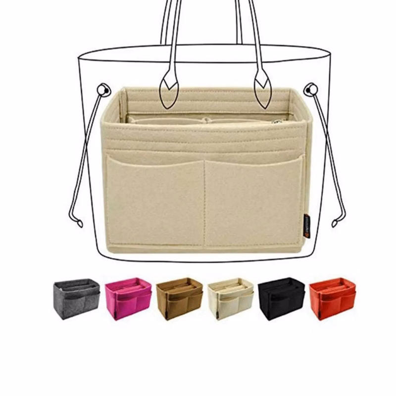 Felt Purse Organizer Insert Bags