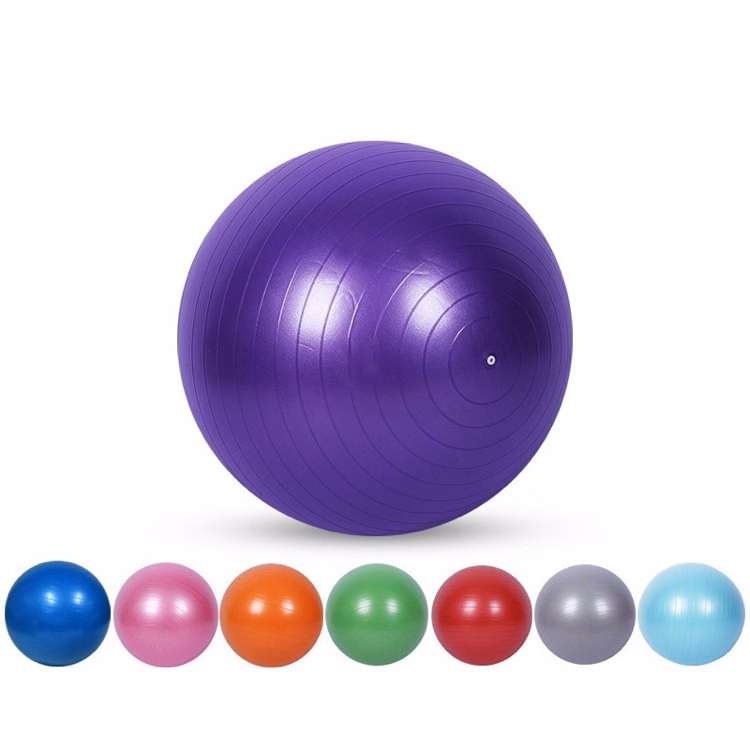 Anti-Burst and Slip Resistant Exercise Yoga Ball