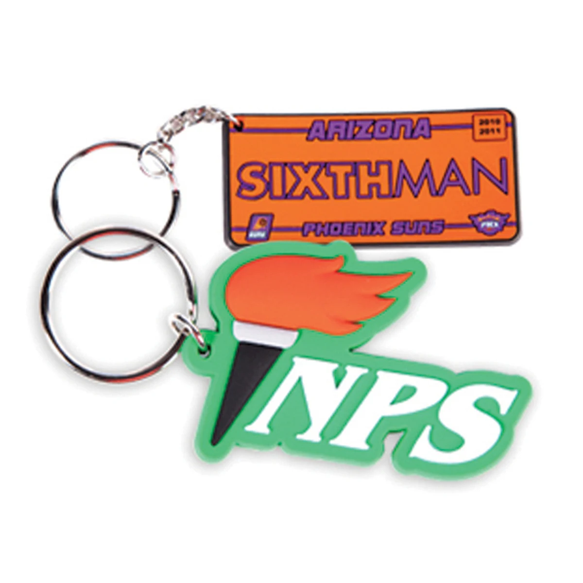 1" Keychain - 2D PVC 1