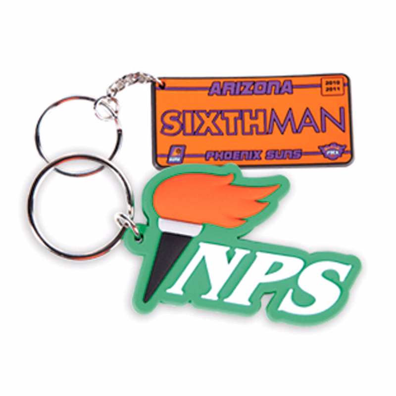 1" Keychain - 2D PVC