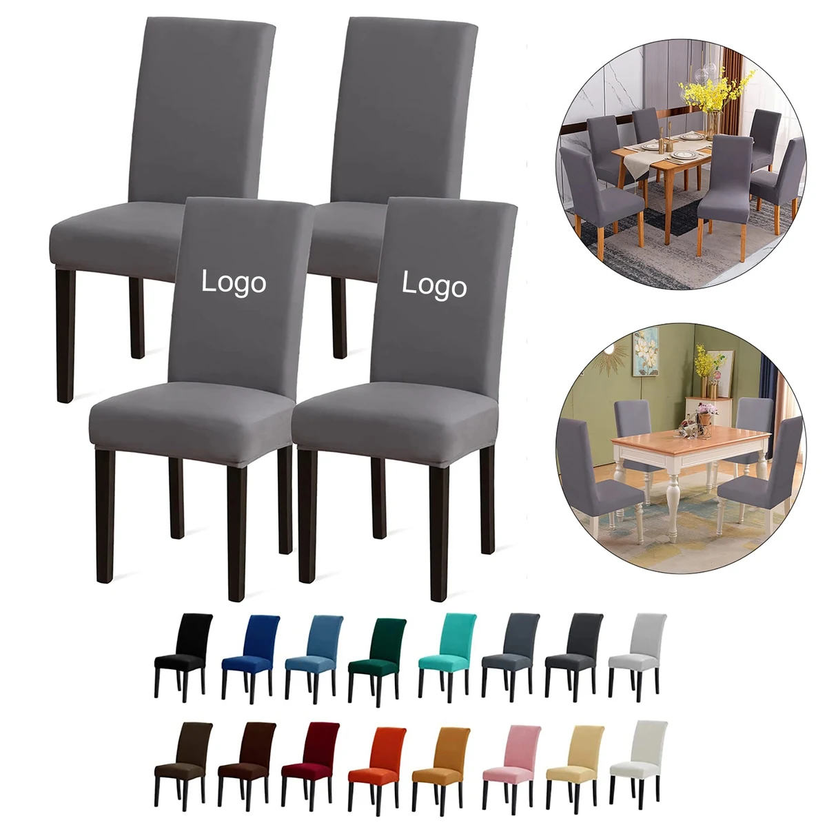 Dining Stretch Chair Covers 1