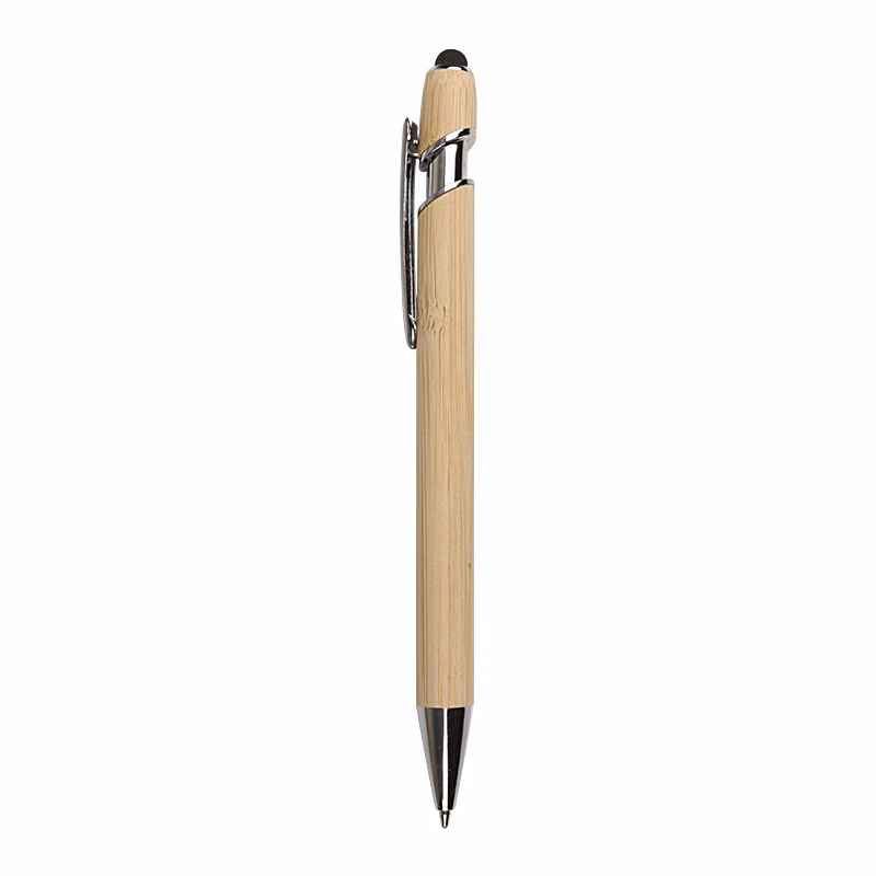 Bamboo Touch Screen Ballpoint Pen