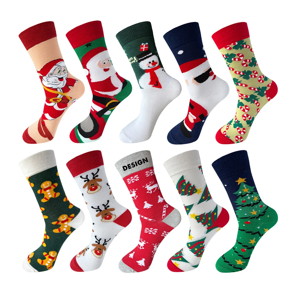 Christmas Holiday Socks 1