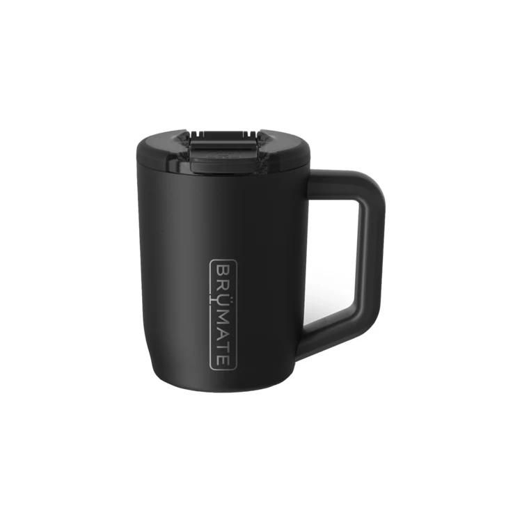 BruMate Muv 15oz - Matte Black, custom tumbler with logo imprint 1
