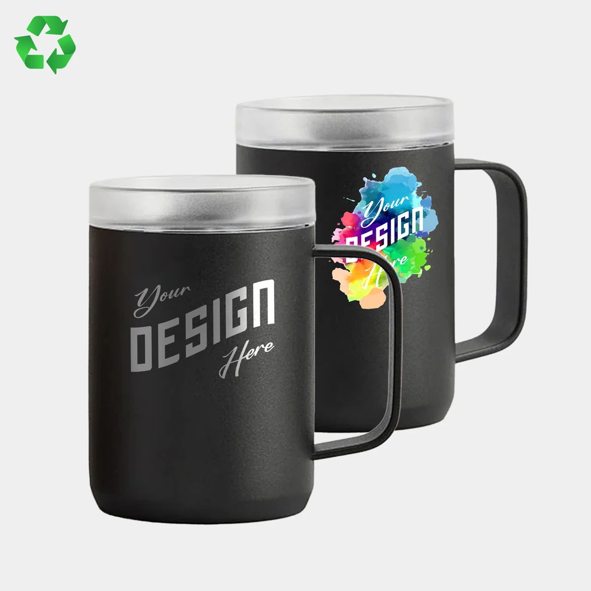 12 oz Ocean Bottle® Recycled Stainless Steel Vacuum Insulated Travel Mug 1