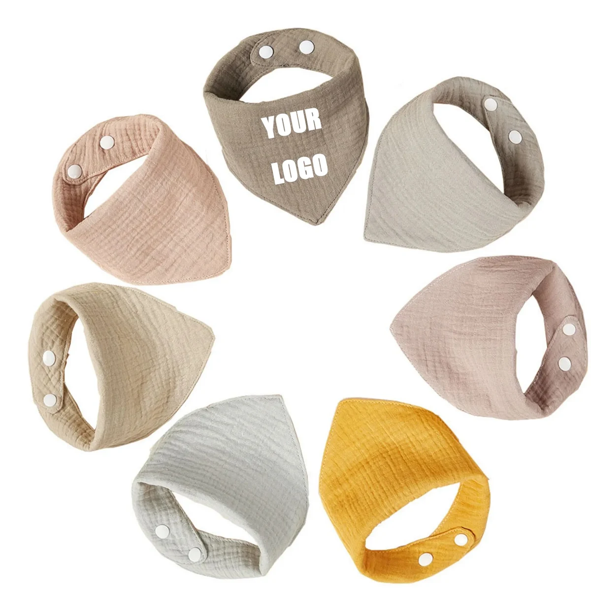 Cotton Baby Bib 1