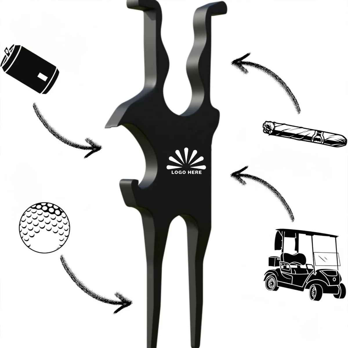 Golf Tool Cigar Rest 1