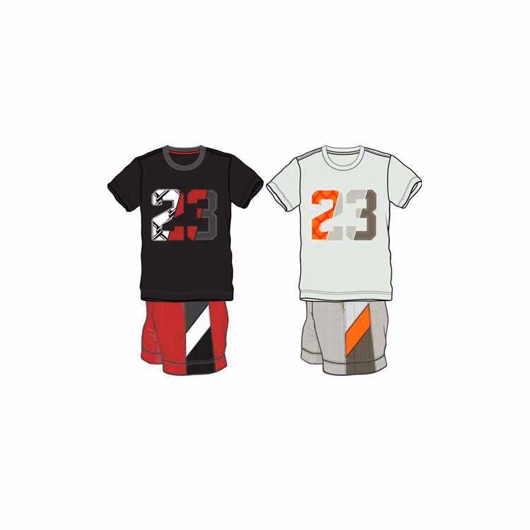 Boys 2 Pc Knit Short Sets - Size 12-24M Assorted