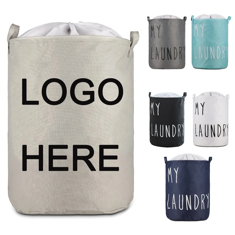 Custom Portable Laundry Hamper & Folding Storage Basket 1