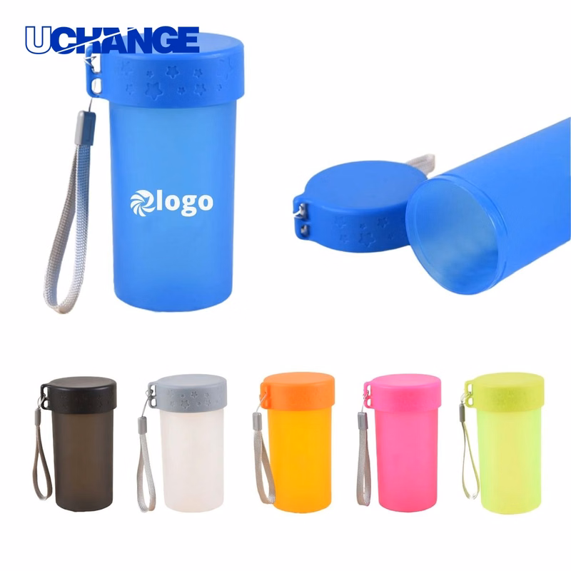 10 oz Reusable Plastic Cup Drinkware with Lanyard for Outdoor Events